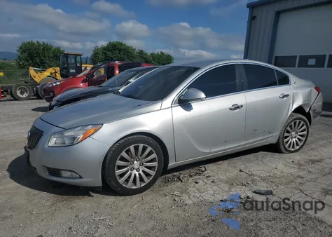 2012 Buick Regal Premium из США, поврежденный, VIN 2G4GS5EK0C9129345